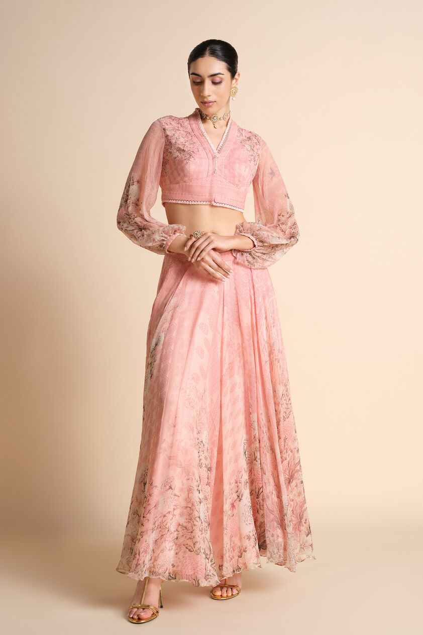 Aria Skirt Set - Blush, Blush, image 1